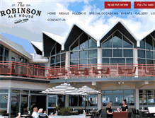 Tablet Screenshot of mcloonesasburygrille.com